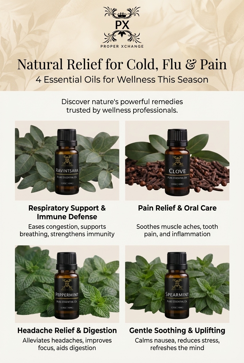 Essential Oils for Cold and Flu